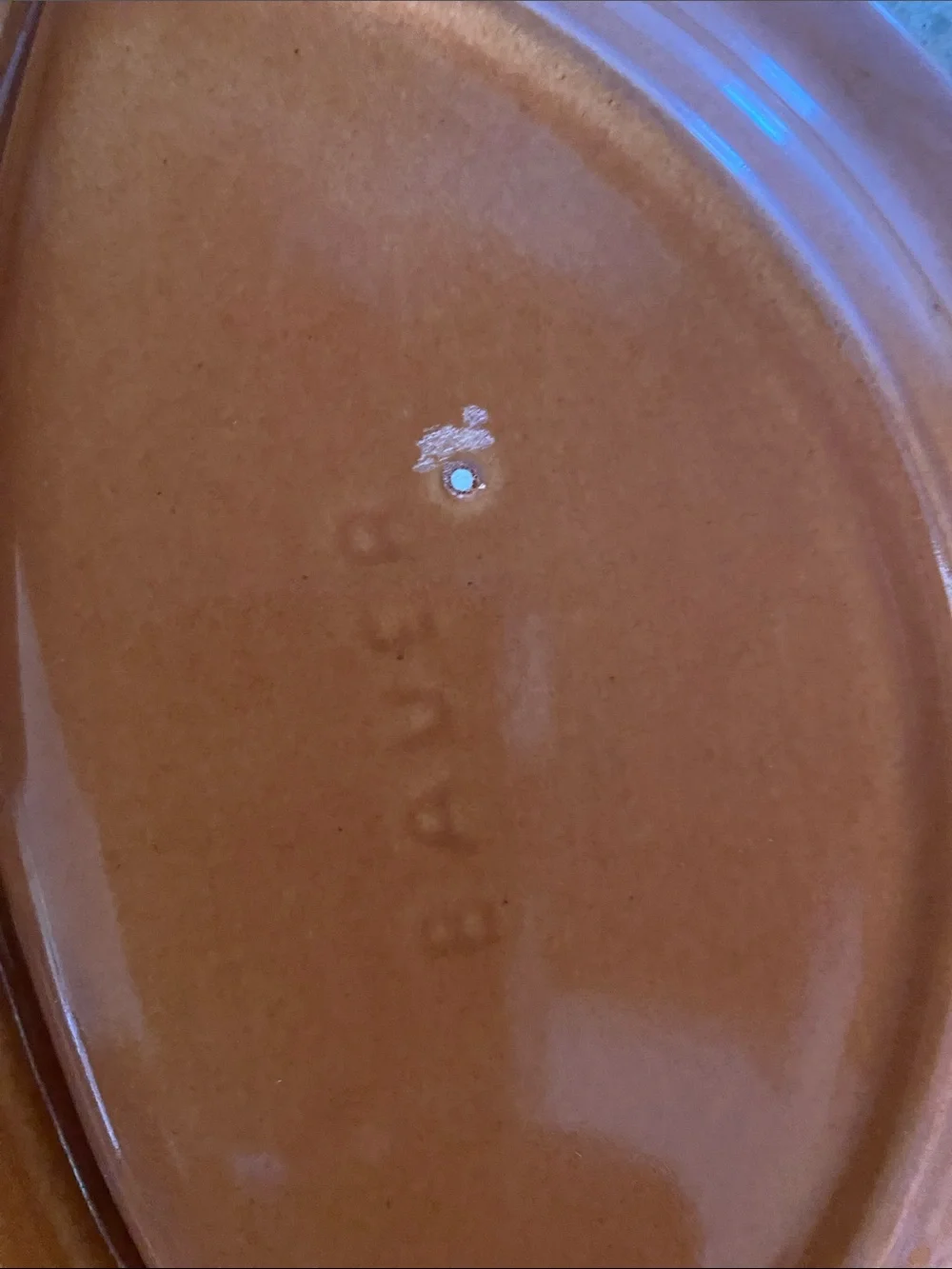 Vintage Bauer Plates- Classic Divided Design - Picture 9 of 10